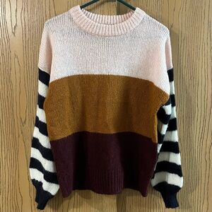 Brave Soul Womens Striped Sweater Size XS